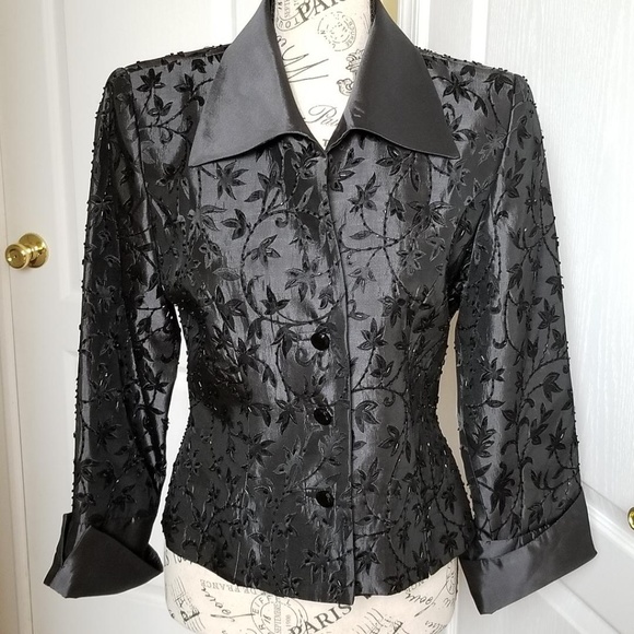 JS Collection Evening Jacket/Blouse - Picture 1 of 5